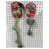 (2) Mammoth Flossy Chews Dog Toys
