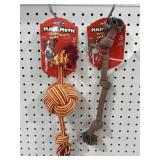 (2) Mammoth Flossy Chews Dog Toys