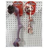 (2) Mammoth Flossy Chews Dog Toys