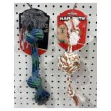 (2) Mammoth Flossy Chews Dog Toys