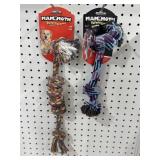 (2) Mammoth Flossy Chews Dog Toys