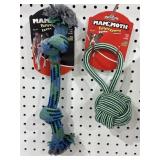 (2) Mammoth Flossy Chews Dog Toys