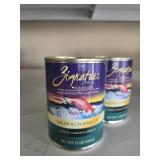(3) 13oz Signature Salmon Formula Canned Dog