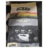 13lb Acana light and fit recipe