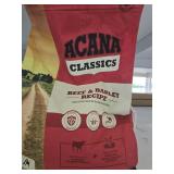 4.5lb Acana classics beef and barley recipe