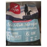 4.5lb Orijen six fish dog food