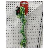 Mammoth Flossy Chews Cloth 4 Knot Tug Rope Dog