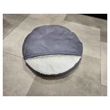 Large Snoozer Cozy Cave Dog Bed in a Gray