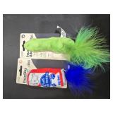 (2) Huxley & Kent Catnip Crinkle Toys