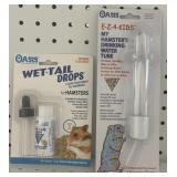 Oasis Wet Tail Drops & Oasis Hamster Water Tube