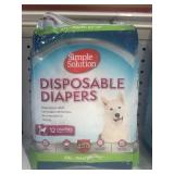 Simple Solution Disposable Diapers for female