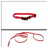 Coastal Pet XS 3/8' Red Collar & 4' Leash