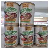 (5) 12.5oz Frommbalaya Dog Food Cans 4.99ea