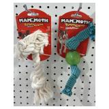 (2) Mammoth Flossy Chews Dog Toys