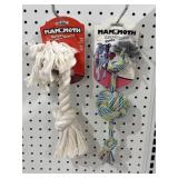 (2) Mammoth Flossy Chews Dog Toys