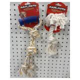 (2) Mammoth Flossy Chews Dog Toys