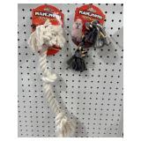 (2) Mammoth Flossy Chews Dog Toys