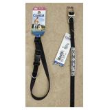 Sz XS & 10" Small Dog Collars Black