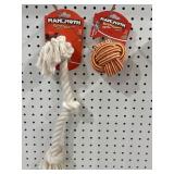 (2) Mammoth Flossy Chews Dog Toys