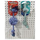 (2) Mammoth Flossy Chews Dog Toys