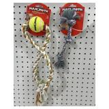 (2) Mammoth Flossy Chews Dog Toys