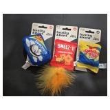 (3) Huxley & Kent Catnip Crinkle Toys