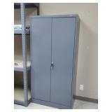 ULINEï¿½ Dark Grey Storage Cabinet 18' x 36' x 72'