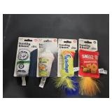 (4) Huxley & Kent Catnip Crinkle Toys