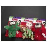 (3) Kong Soft Catnip Crinkle Toys
