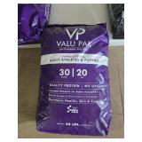 50 lb Bg of Valu-Pak 30/20 Dog Food