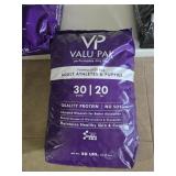 50 lb Bg of Valu-Pak 30/20 Dog Food