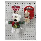 KONG Holiday Wild Knots Bear Dog Toy & Mammoth