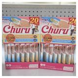 (2) 20-Packs of Inaba Churu Salmon Variety