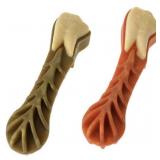 (4) Assorted Whimzees Brushzees Dental Chews for