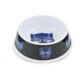 (2) Black Panther Melamine Pet Bowls