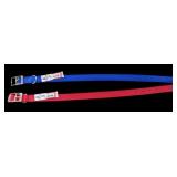 22" Red & Blue Dog Collars