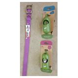 26" Nylon Dog Collar 2 Ply & Waste Bags