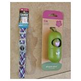 XS Reflective Dog Collar & Waste Bags