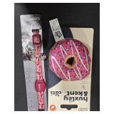 Donut Catnip Toy & Magnetic Breakaway Cat Collar