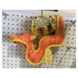 Tuffy DuraForce Orange Dragon Dog Toy