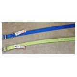 20' Blue & Green Dog Collars