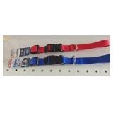 (2) Coastal Pet MD Collars Plastic Buckle