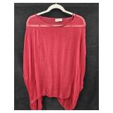 Sofia Italy Silk Sheer Top w/Matching Cami