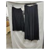 DANA BUCHMANï¿½ Size 8 & 10' Black Dress Skirts