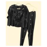 Sz MD BCBG Maxazria Cold Shoulder Top & Bejeweled