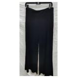 Sz 8 Joseph Ribkoffï¿½ Black Velvet Straight Legged