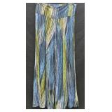 Sz M Clara Sun Woo Yoga Pants Wide Leg Pull On