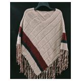 Burberry Merino Wool Poncho