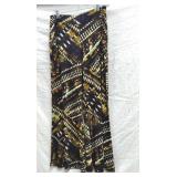 Joseph Ribkoffï¿½ Navy Blue & Brown Pattered