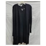 DKNK Cotton Dress and long cardigan set size